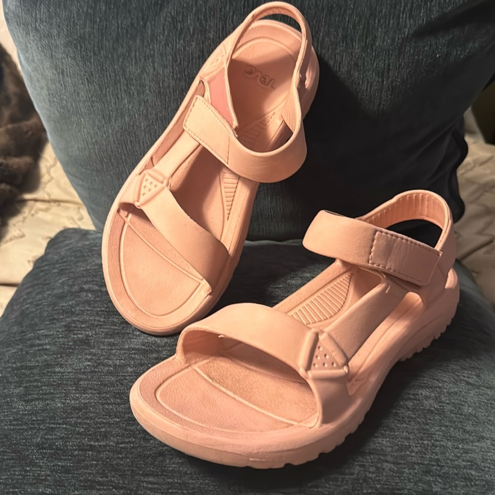 Teva Women’s pink sandals size 9
